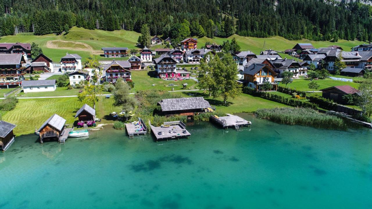 Seehotel & Seeapartments Kaerntnerhof- Direkt Am See! Weissensee Bagian luar foto