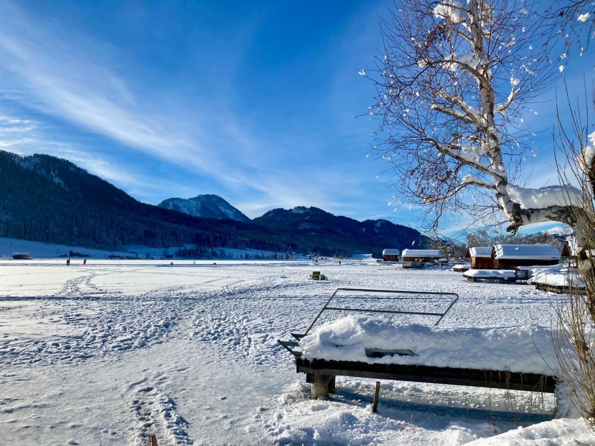 Seehotel & Seeapartments Kaerntnerhof- Direkt Am See! Weissensee Bagian luar foto